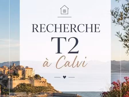 recherche appartement t2 – calvi