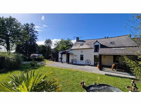 morbihan meneac charmante maison de 2 chambres avec jardin  terrasse  serres tunnels  remi