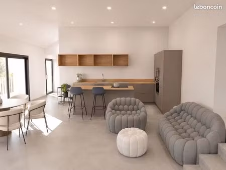 maison de standing 205 m² – jardin arboré & jacuzzi – saint-marc  brest