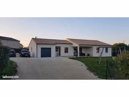 maison avec terrain clos