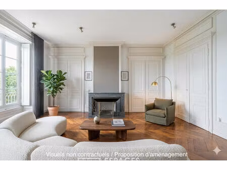 appartement de caractère avec vue sur la saône  au coeur de fareins