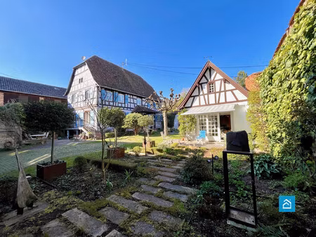 demeure bourgeoise et dépendances - 300 m2 - coeur kochersberg