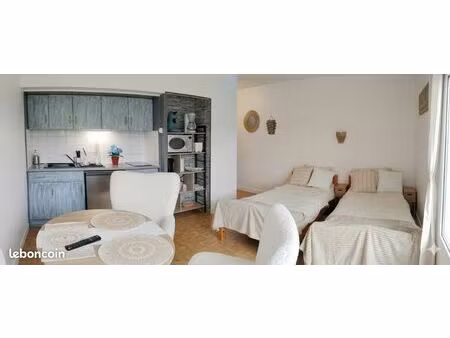 agréable studio à 300 m des thermes - 490 les 3 semaines ◊