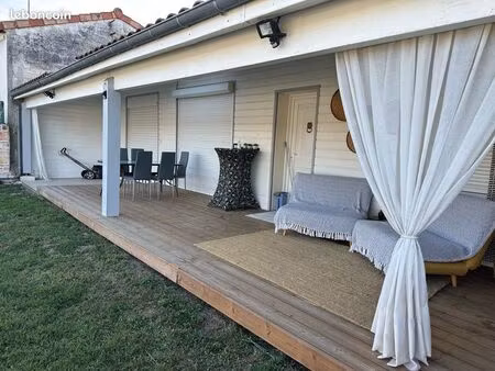 maison 2 chambres à louer à izon
