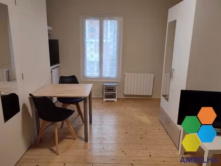 location meublée appartement 1 pièce 18 m² à tours (37000)  nan €