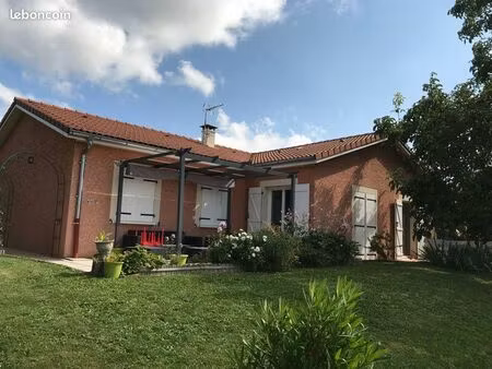 maison plein pied 5 pièces 110m2 terrain 1000m