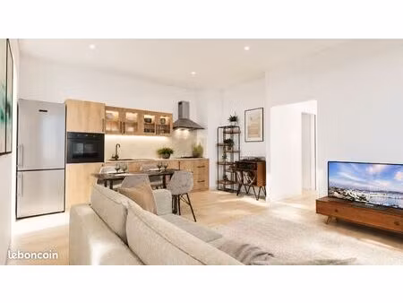 t2 de 40 m² refait à neuf + garage 26m²