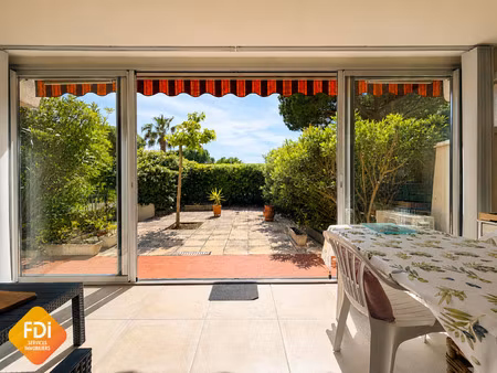 studio - port camargue plage nord - rez de jardin - 43.5 m2