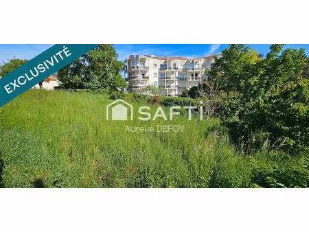 terrain à bâtir 434 m² - quartier bellevue à saintes
