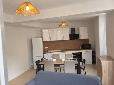 appartement t2 meublé et rénové 52m²