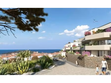 achat appartement 3 pièces 59m² port vendres 66660