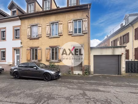 maison + garage + cour à fort potentiel