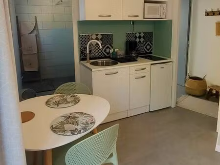 studio avec terrasse la rivière st louis