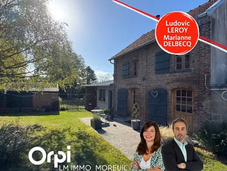 vente maison 4 pièces 140 m² à berteaucourt-lès-thennes (80110)  269 900 €