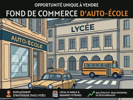 fonds de commerce - 210 m²