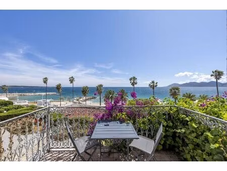 cannes – charmant appartement bourgeois avec vue mer panoramique