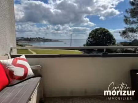 vente appartement t1 bord de mer à ploemeur lomener-kerroch-kerpape (56270) : à vendre t1 