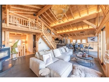 chalet d'exception 8 pièces - luxe  volumes et prestations haut de gamme