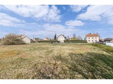 terrain à vendre plein sud avec vue dégagée – libre de cons