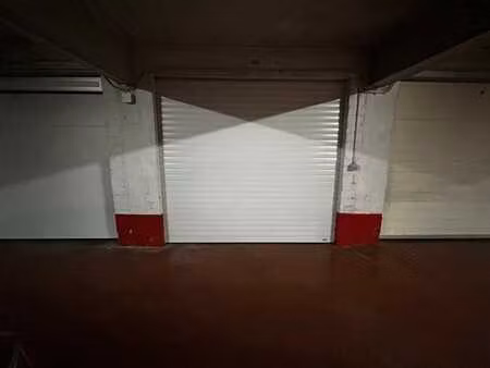 garage à louer à ganshoren