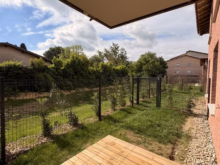 louer appartement t2 neuve en copropriété avec terrasse jard