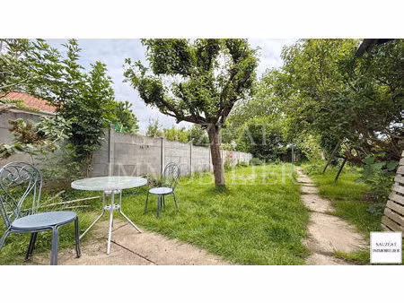 bagneux - belle maison familiale avec garage et grand jardin arboré - proche métro