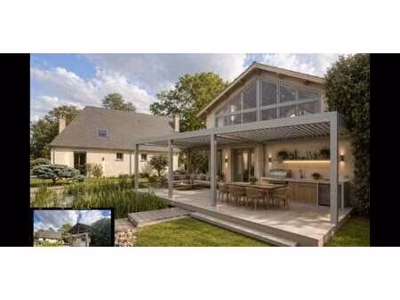 propriété avec piscine et jardin veauchette (42)