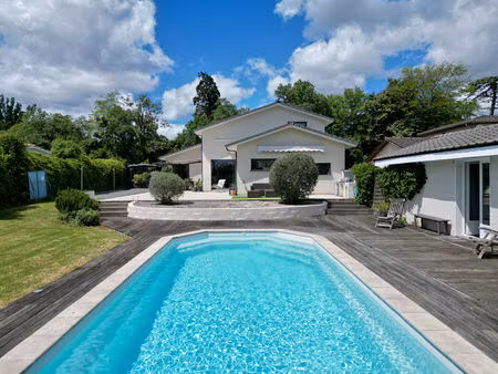 superbe villa contemporaine avec piscine - haut bouliac
