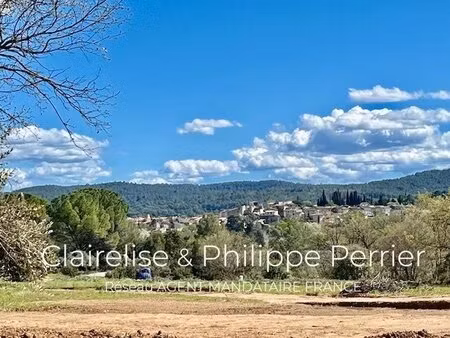 terrain constructible 1 100 m² carcès