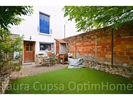 bourg-la-reine - maison 5 pieces - 3 chambres - jardin 36 m² environ - box a 2 min