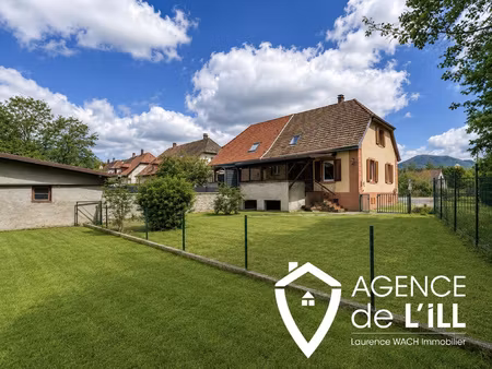 maison familiale avec jardin et garage villé (67220)