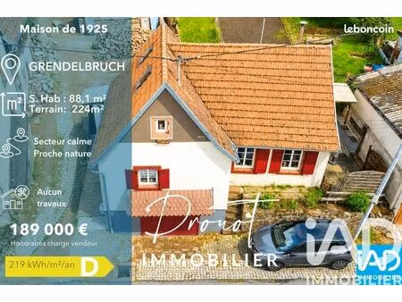 maison de village 4 pièces 88 m²