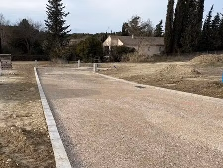 terrain 378 m² aubais