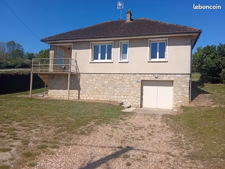 maison f4 sur sous-sol avec jardin à briare