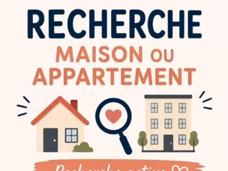 famille recherche logement t4 ou t5 rapidement