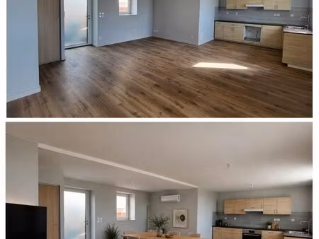 duplex atypique 112 m² – 4 chambres – terrasse – dpe b – centre saint-héand
