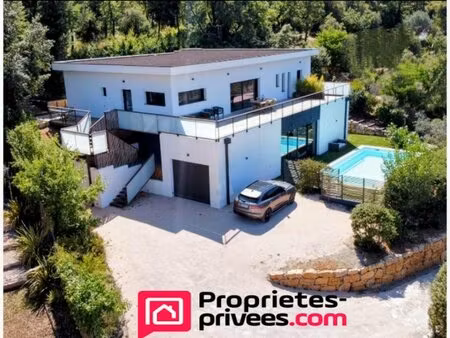 maison contemporaine vue imprenable 8 pièces 225 m² - terrain 1800 m²