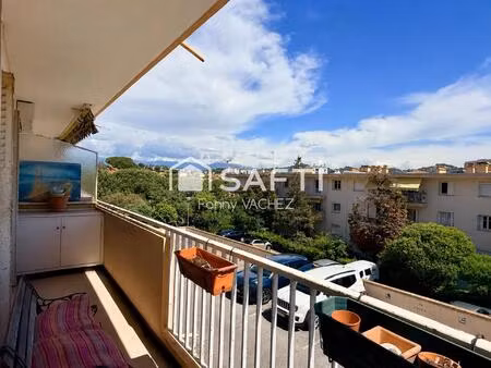 appartement 3 pièces 54m² à cannes