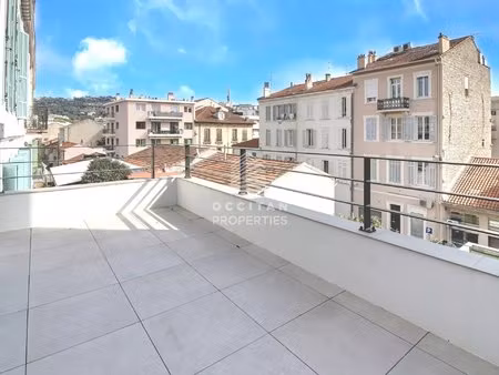 650 mètres du palais des festivals - neuf - calme