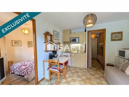 appartement 2 pièces avec balcon exposé plein sud sans vis à vis avec vue imprenable sur l