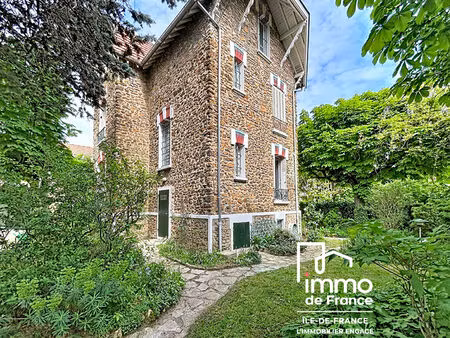 charmante meulière déalement située au coeur de villemomble 129 m2 habitables 190 m2 surfa