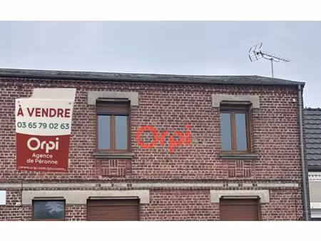 maison chaulnes m² t-4 à vendre  119 000 €