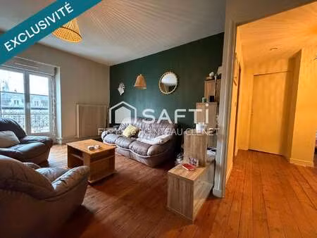 vente appartement 3 pièces à angers capucins verneau (49000) : à vendre 3 pièces / 69m² an