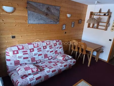 appartement de 23 m² à les avanchers-valmorel