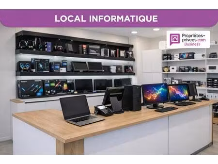 75011 paris - boutique informatique / droit au bail ? 22 34 m² (loyer : 600 /mois)