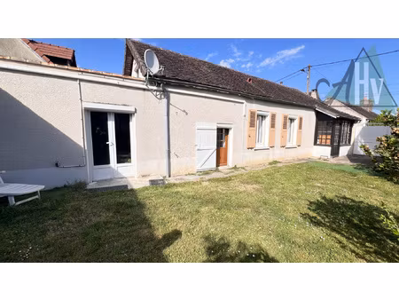 77 - misy-sur-yonne - longère 5 pièces  environ 108 m2  jard