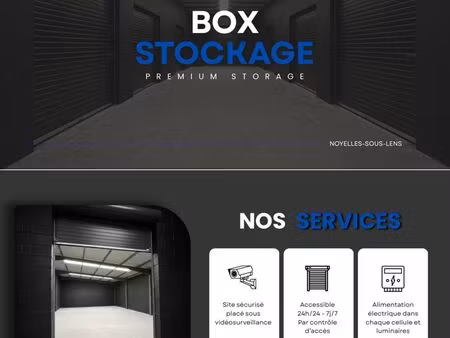 entrepôt hangar local box stockage à louer plusieurs surfaces (m2) sécurisé privé