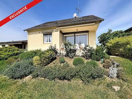 maison 6 p avec 4 chambres – vie de plain-pied – sous-sol total – aucun travaux