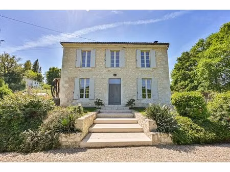saint andré et appelles - authentique maison de maître en pierre rénovée avec goût