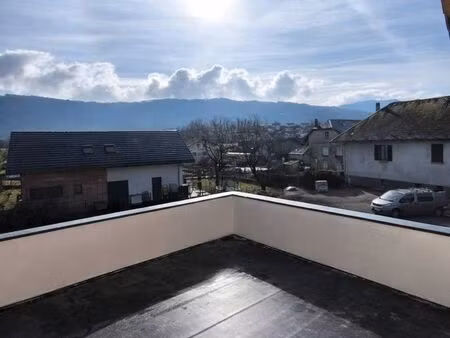 duplex en plateau 106 m²  terrasse  la chavanne